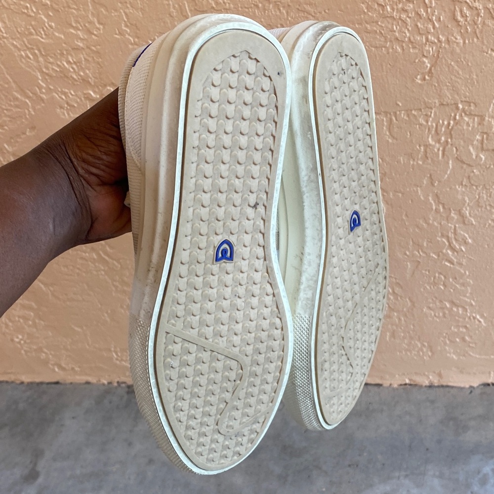Rothy's Cream Knit Sneakers - Picture 8 of 11